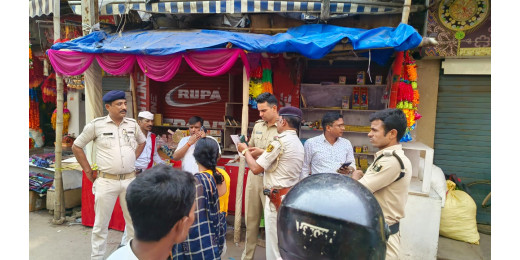 दीपावली से पूर्व पटाखा दुकानों का निरीक्षण